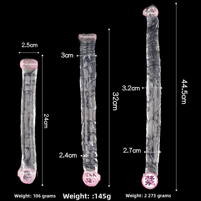 Simulated Dildo Double-Headed