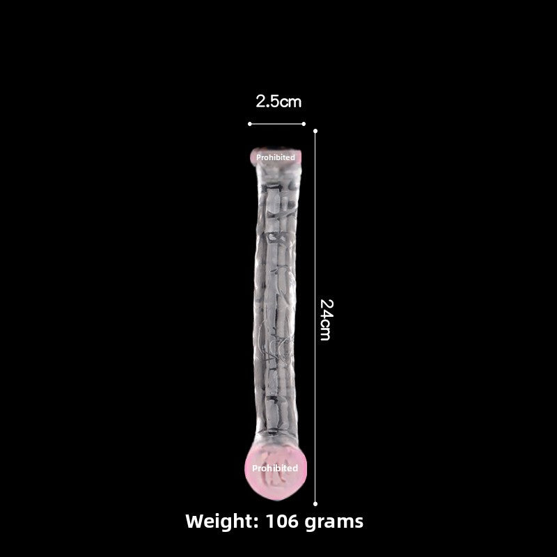 Simulated Dildo Double-Headed