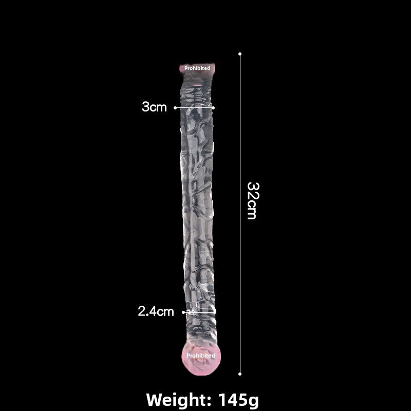 Simulated Dildo Double-Headed