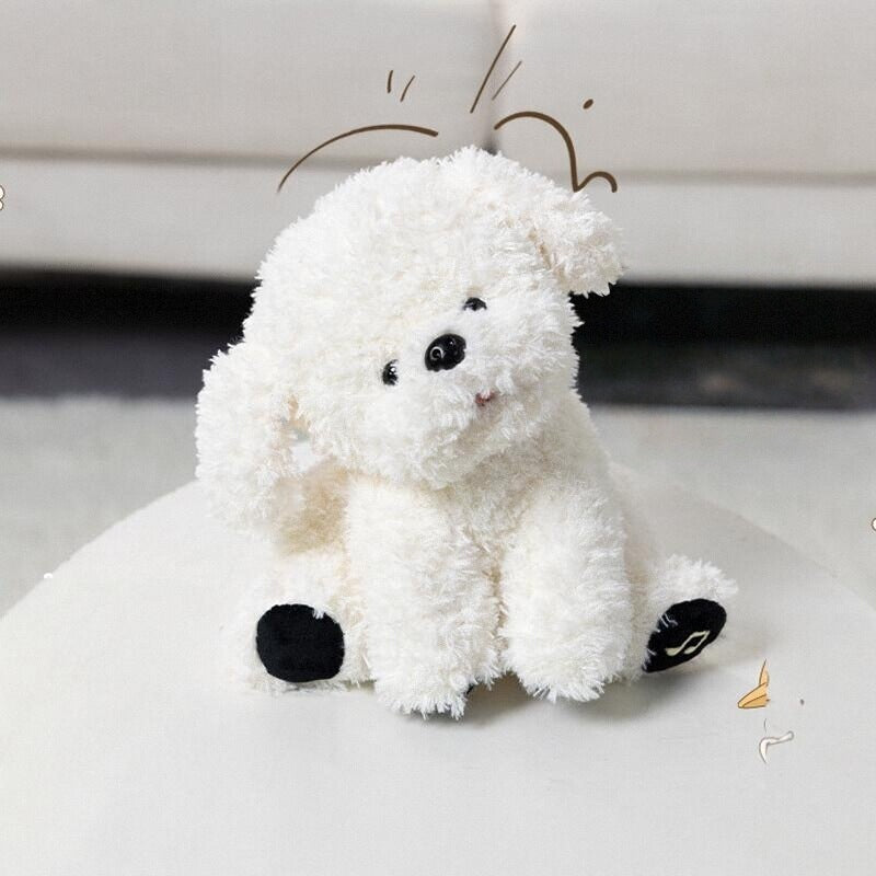 Simulated electric plush cat