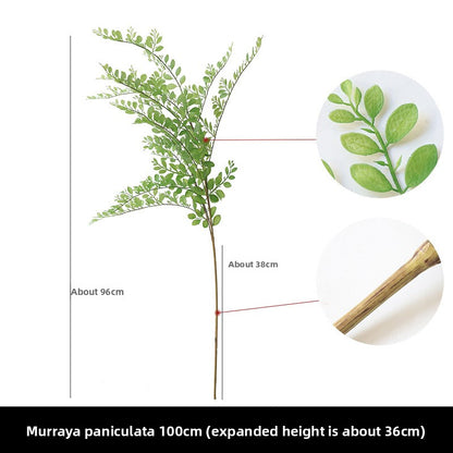 Simulated Fern Green Plants for Wedding Decor