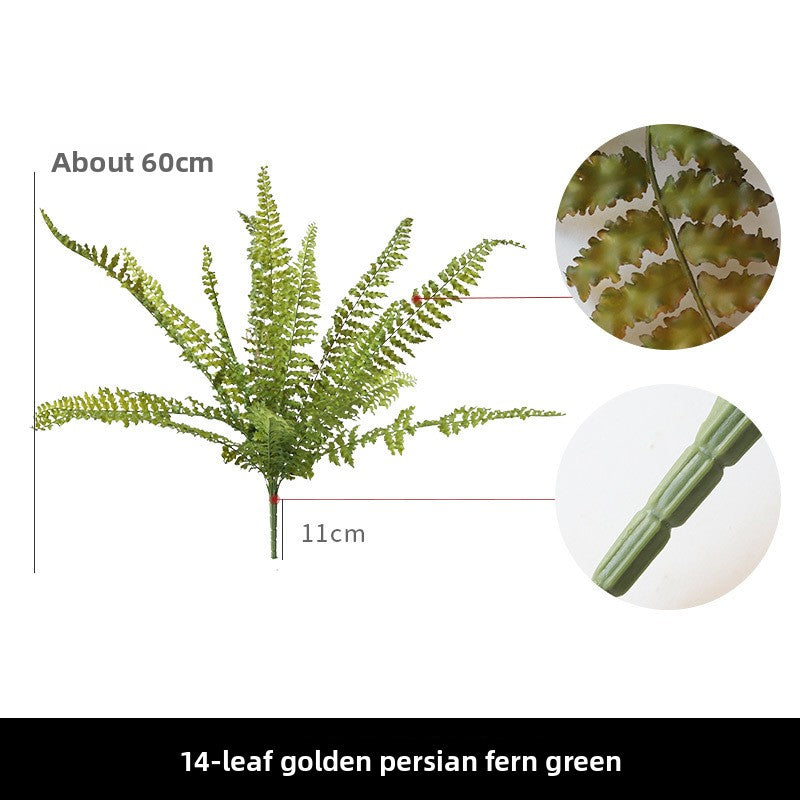 Simulated Fern Green Plants for Wedding Decor