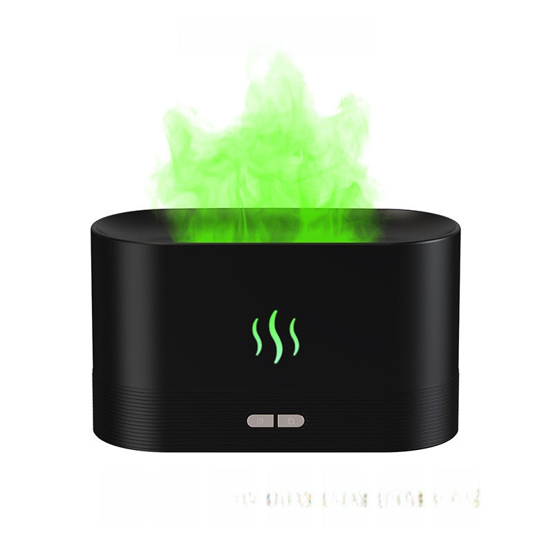 Simulated flame aromatherapy
