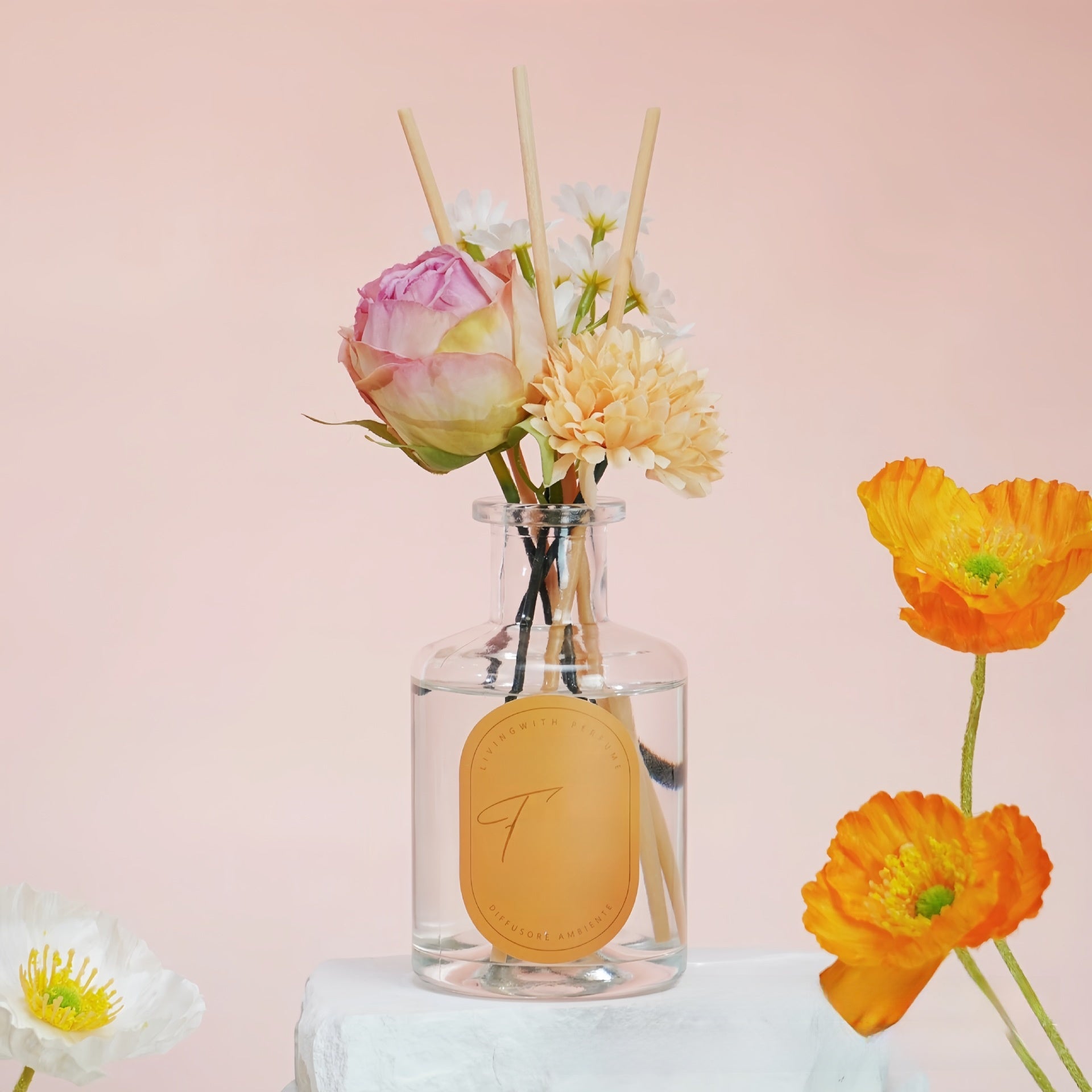 Simulated Flower Aromatherapy Diffuser