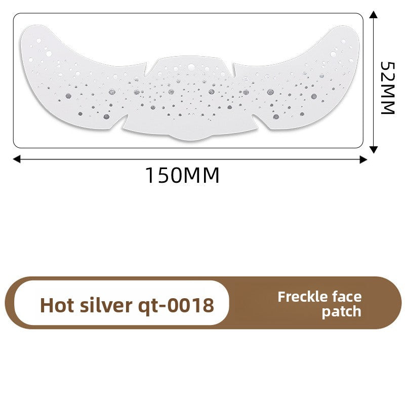 Simulated freckle stickers