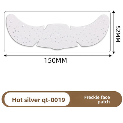 Simulated freckle stickers