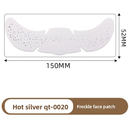 Simulated freckle stickers