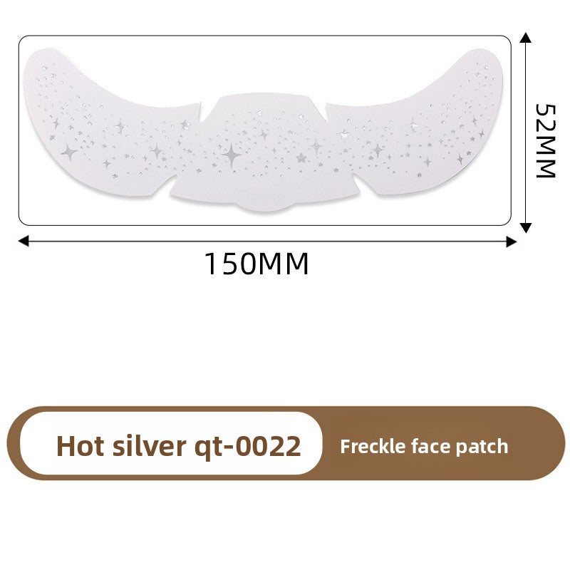 Simulated freckle stickers
