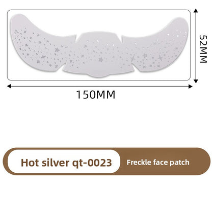 Simulated freckle stickers