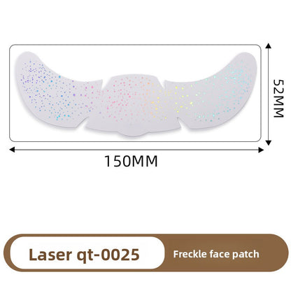 Simulated freckle stickers