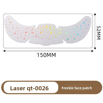 Simulated freckle stickers