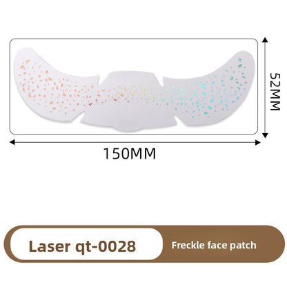 Simulated freckle stickers