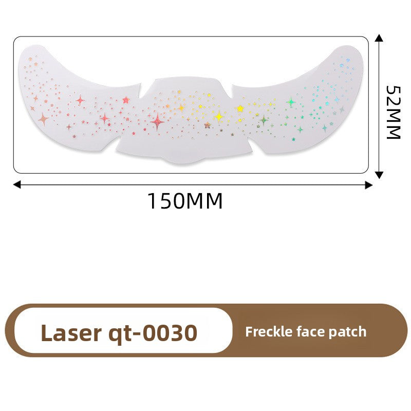 Simulated freckle stickers