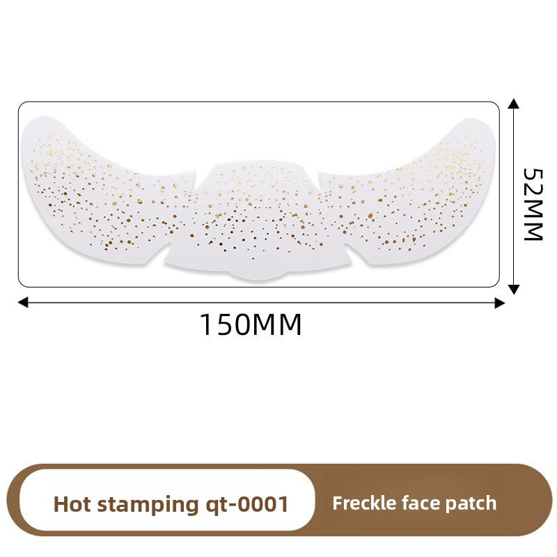 Simulated freckle stickers