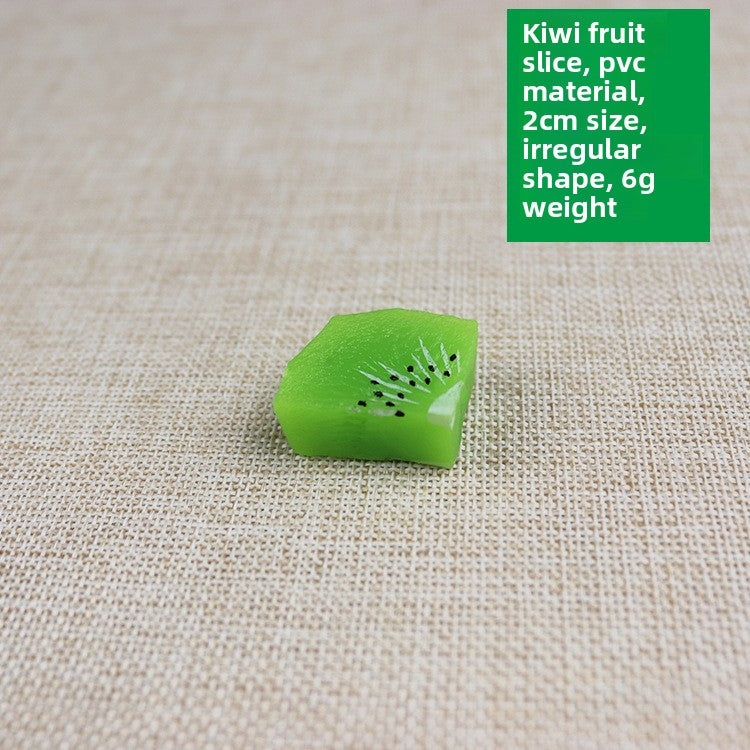 Simulated Fruit Slices for Photography Props
