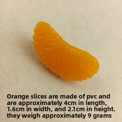Simulated Fruit Slices for Photography Props