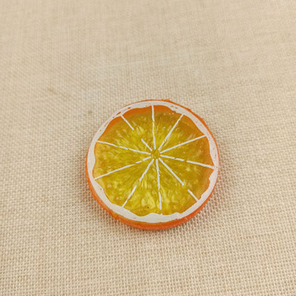 Simulated Fruit Slices for Photography Props