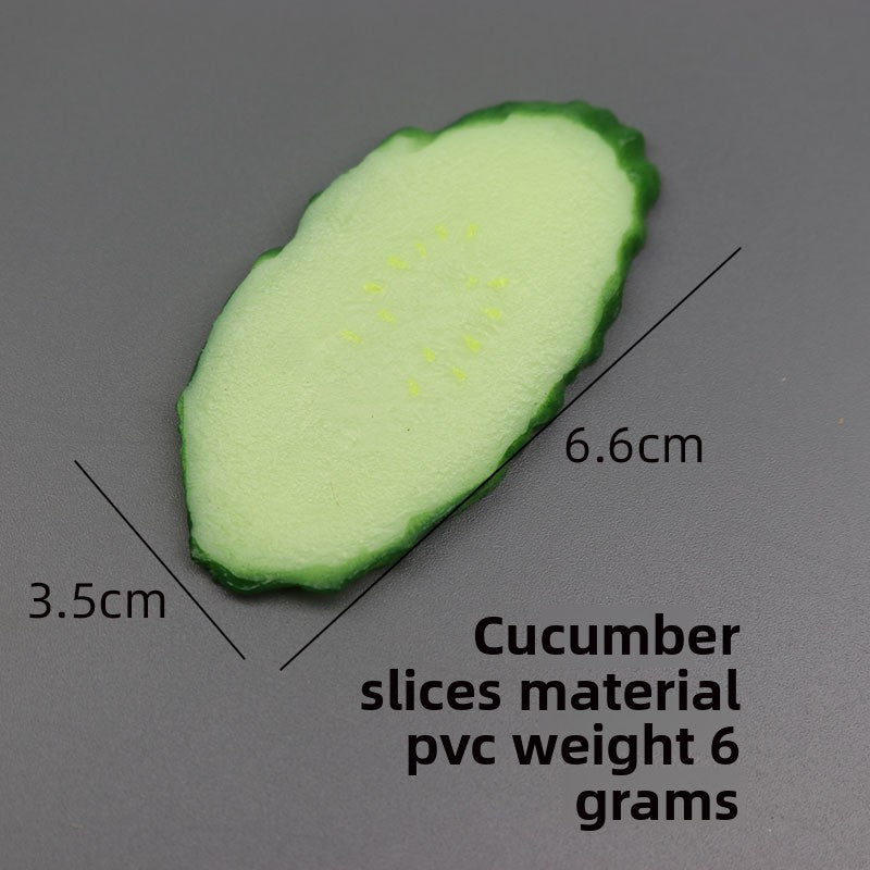 Simulated Fruit Slices for Photography Props