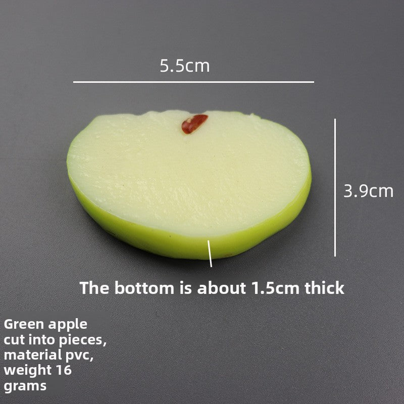Simulated Fruit Slices for Photography Props
