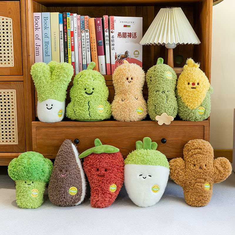 Simulated Fruit Vegetable Plush Dolls