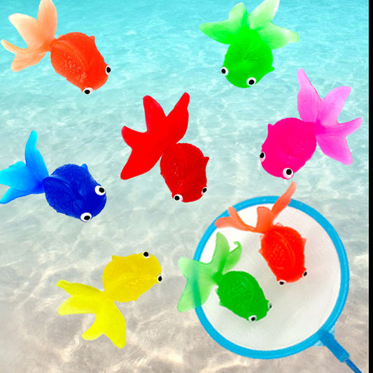 Simulated Goldfish Floating Rubber Toy