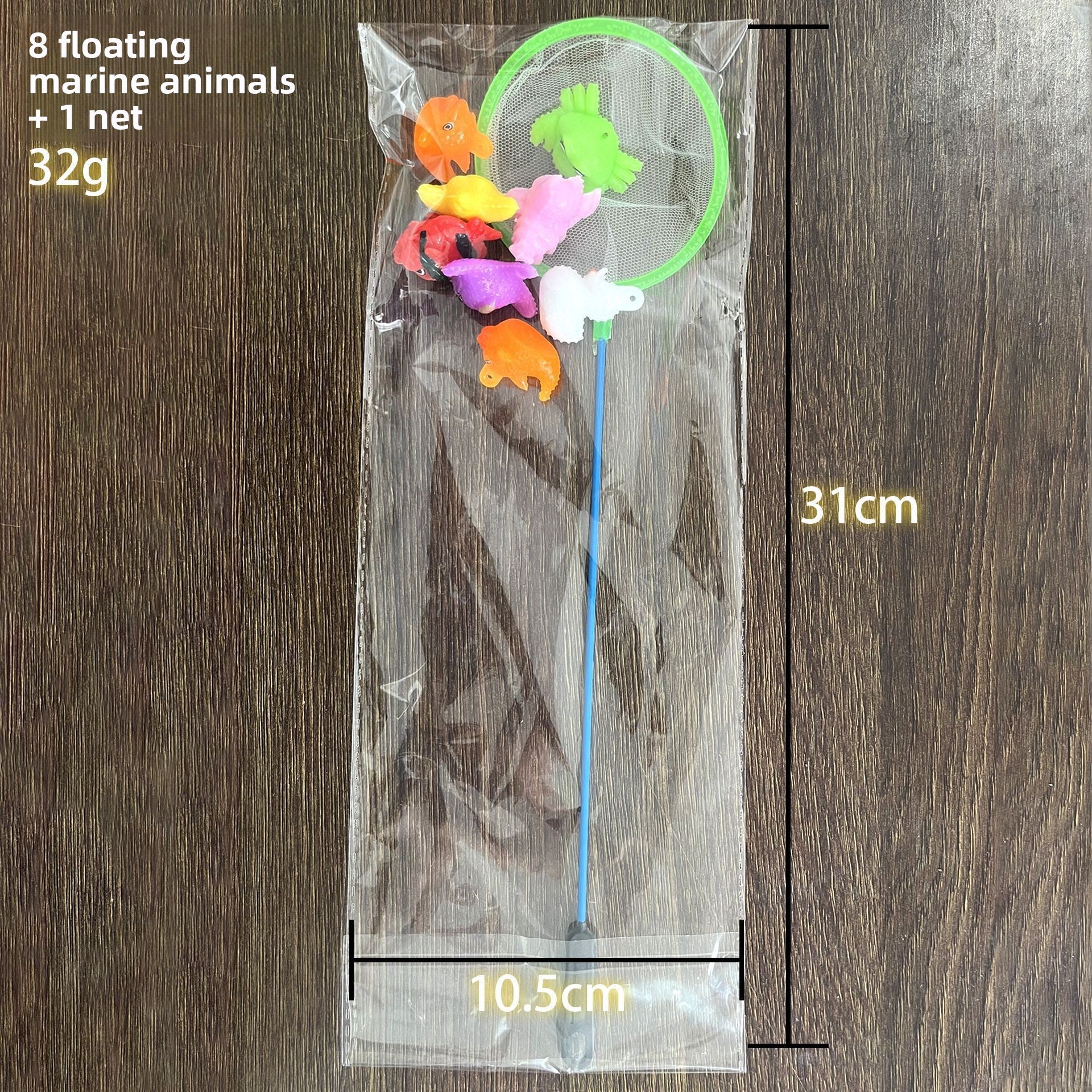 Simulated Goldfish Floating Rubber Toy