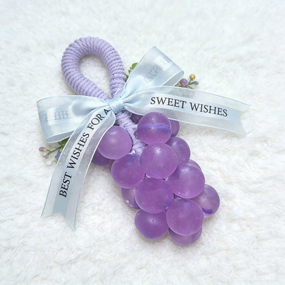 Simulated Grape Handmade Soap Bunch