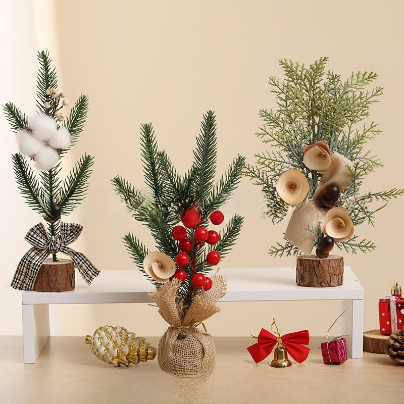 Simulated Mini Christmas Tree Decoration