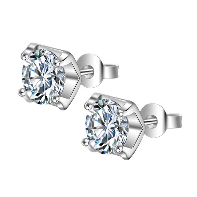 Simulated Moissanite Earrings Women Fashion