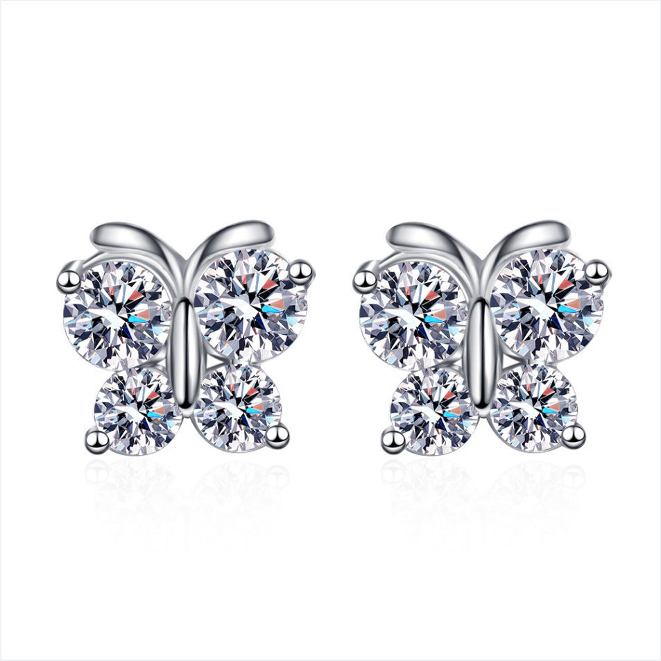 Simulated Moissanite Earrings Women Fashion