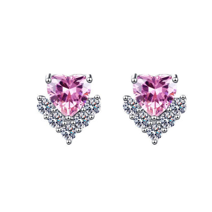 Simulated Moissanite Earrings Women Fashion