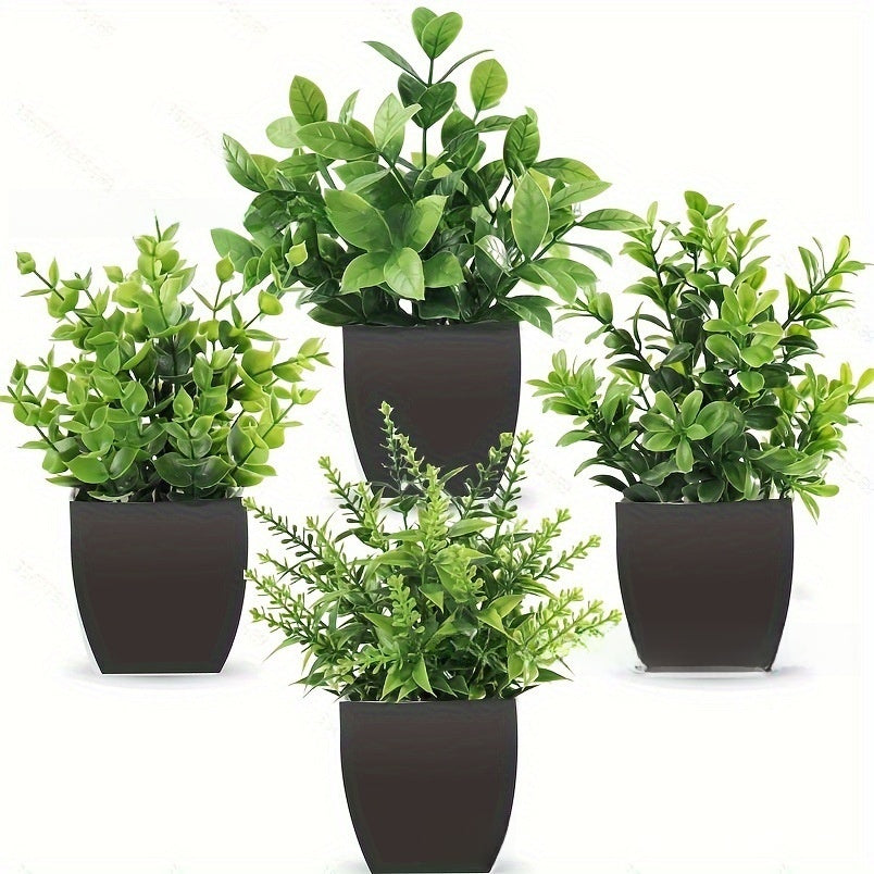 Simulated Plastic Potted Plants for Decoration