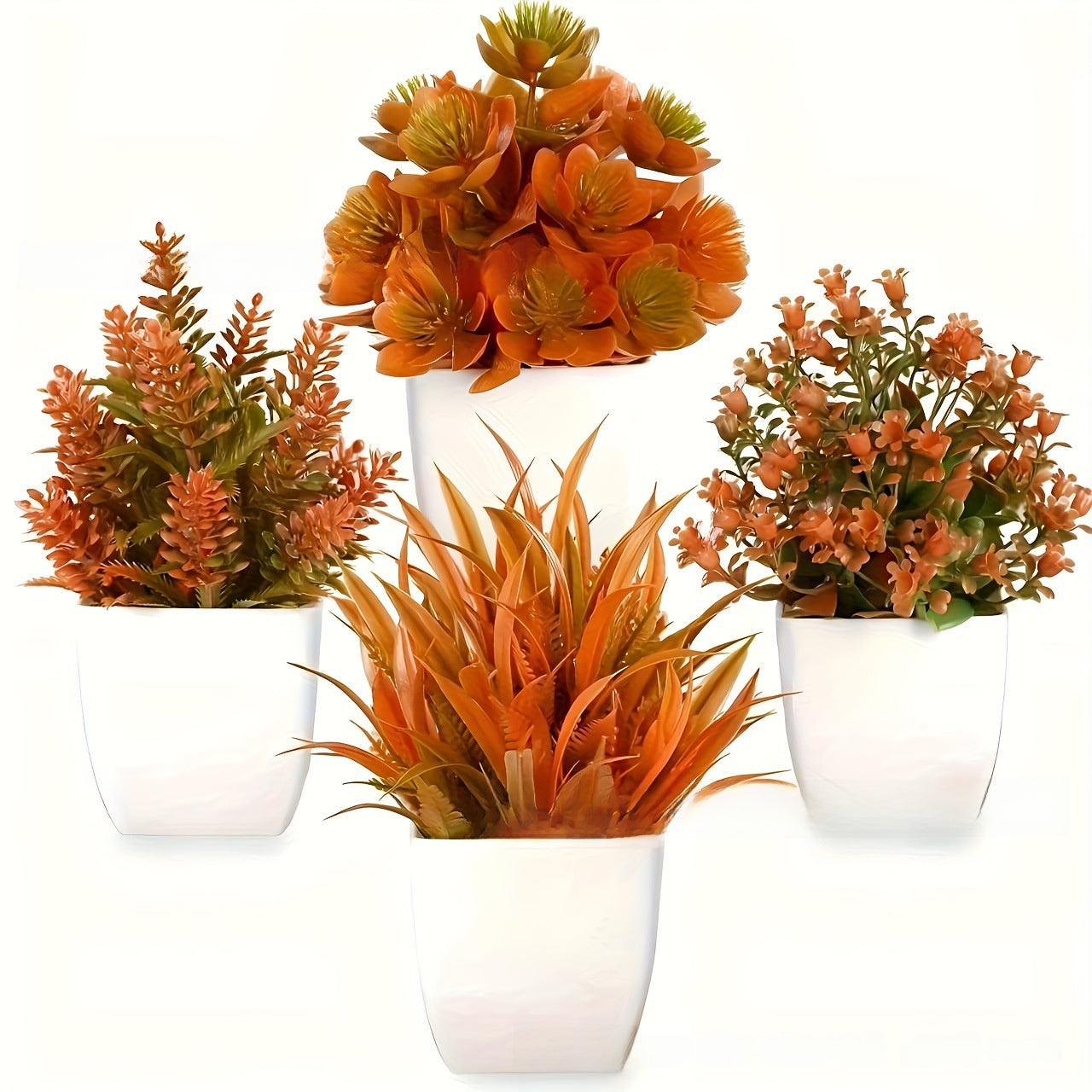 Simulated Plastic Potted Plants for Decoration