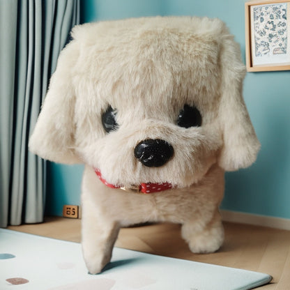 Simulated plush toy, children's toy dog