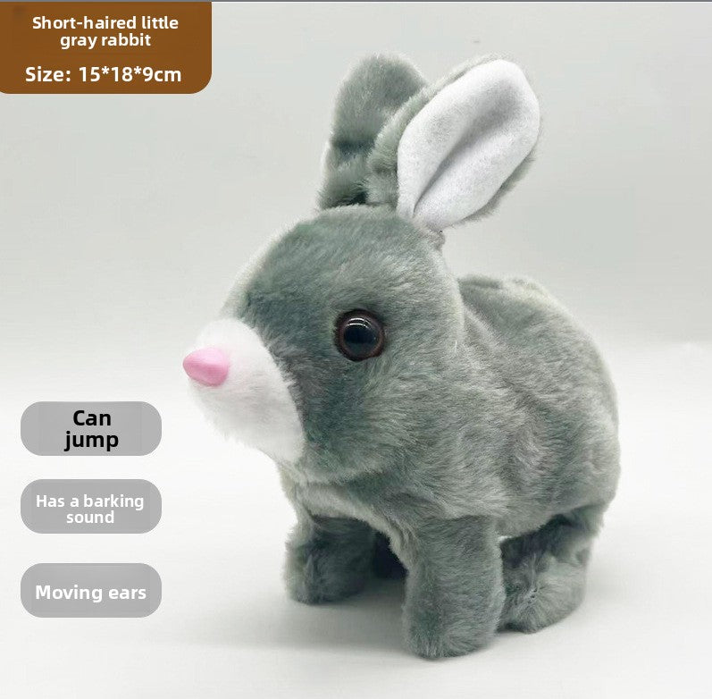 Simulated plush toy, children's toy dog