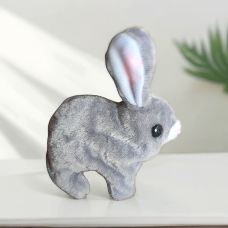 Simulated plush toy, children's toy dog