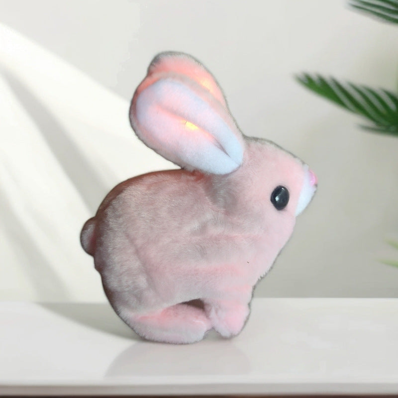 Simulated plush toy, children's toy dog