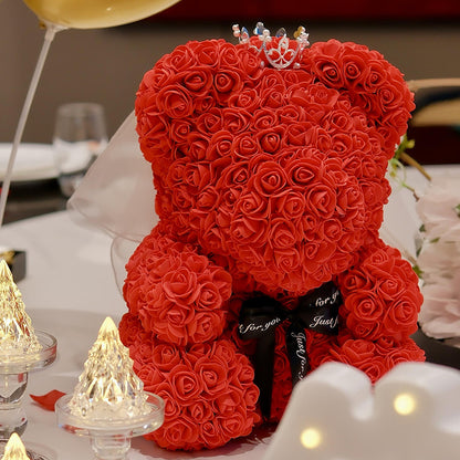 Simulated Rose Bear