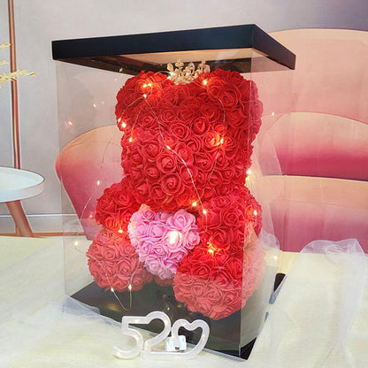Simulated Rose Bear