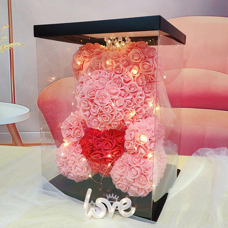 Simulated Rose Bear