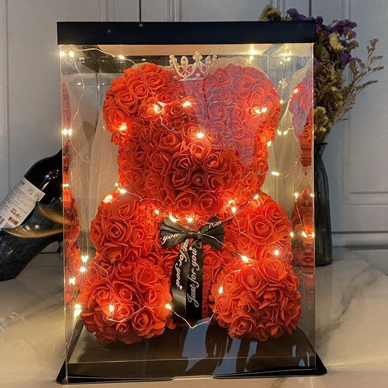 Simulated Rose Bear