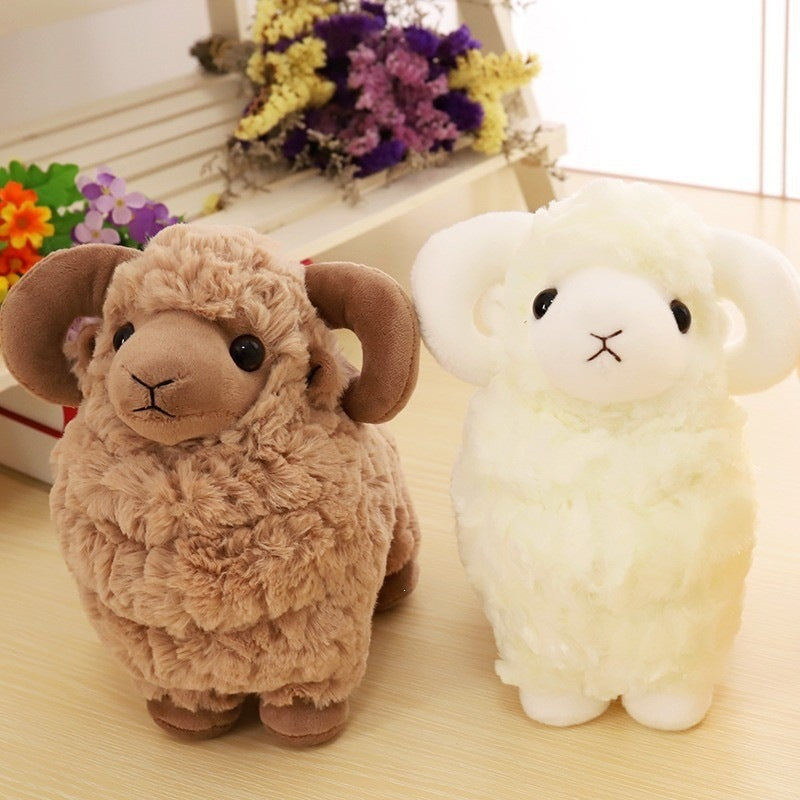 Simulated Sheep Plush Doll