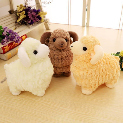 Simulated Sheep Plush Doll