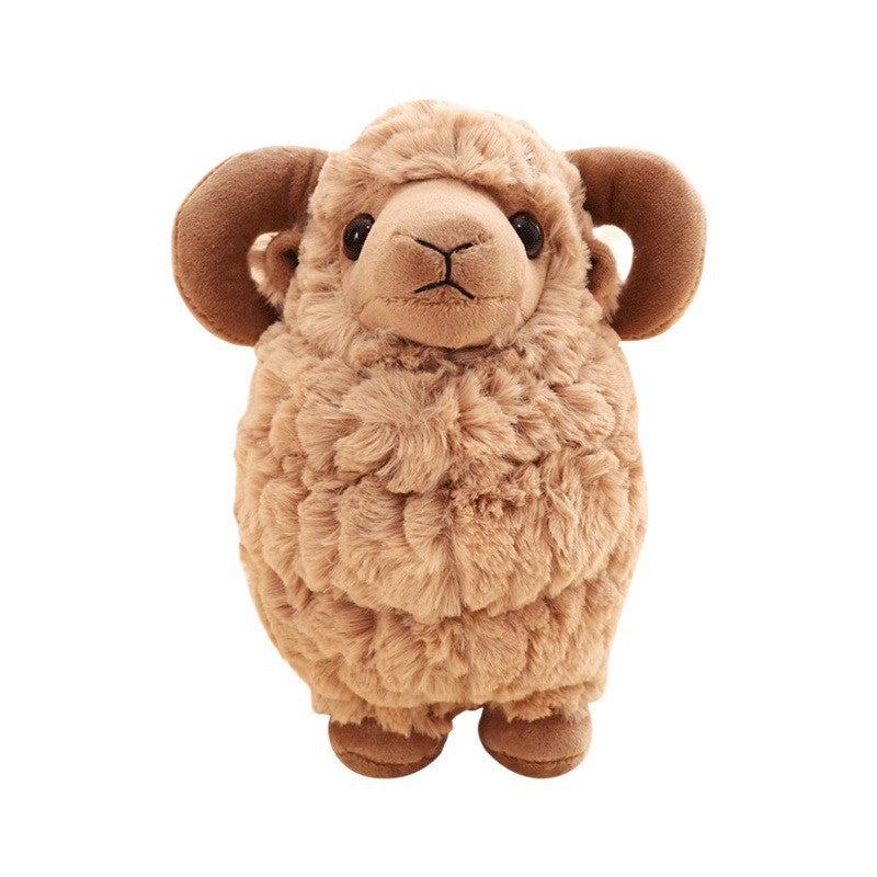 Simulated Sheep Plush Doll