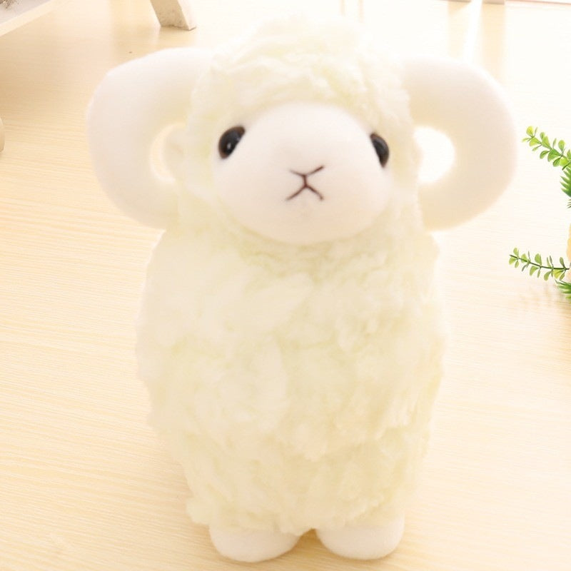Simulated Sheep Plush Doll