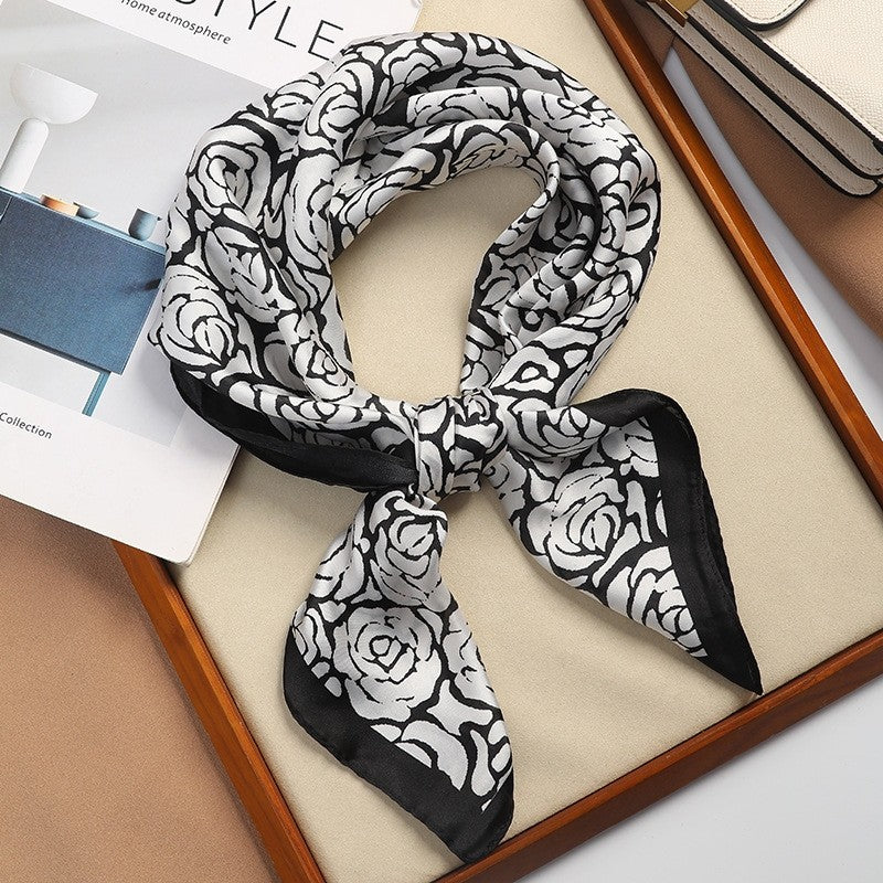 Simulated silk mulberry silk scarf