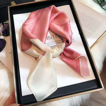 Simulated silk mulberry silk scarf