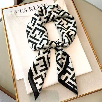 Simulated silk mulberry silk scarf