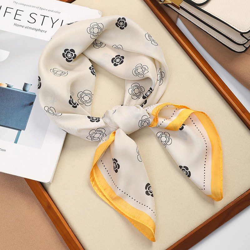 Simulated silk mulberry silk scarf
