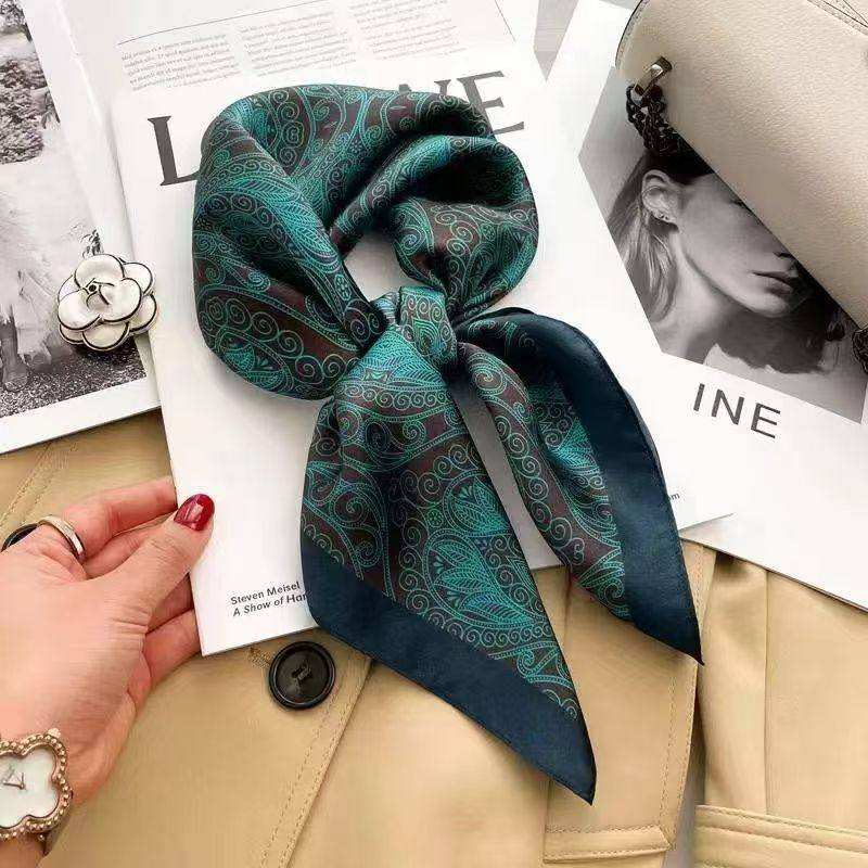 Simulated silk mulberry silk scarf